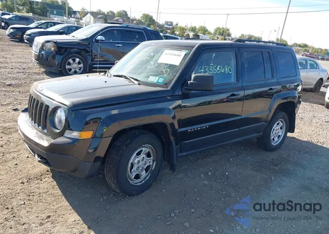 2013 Jeep Patriot Latitude from USA, damaged, VIN 1C4NJRFB1DD228362